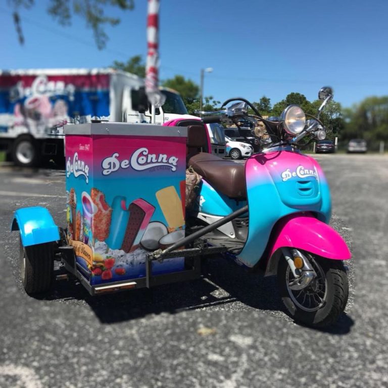 Ice Cream Cart Rental - DeConna Ice Cream