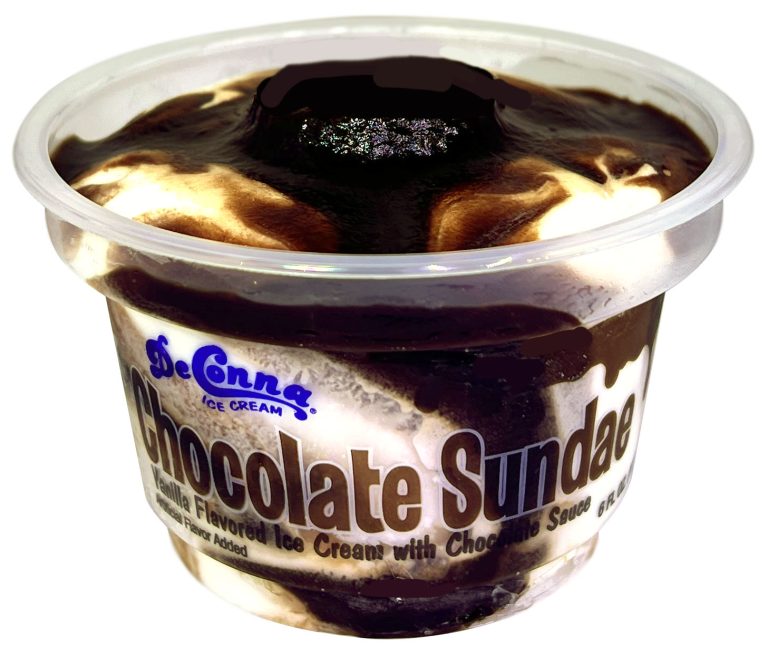 Sundae_Chocolate - DeConna Ice Cream Chocolate Sundae Cup