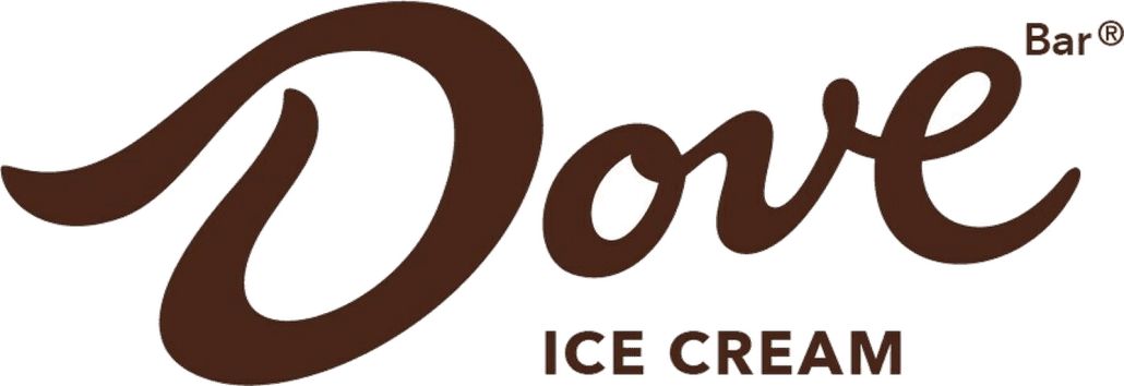 Dove ice cream logo, a brand DeConna distributes wholesale