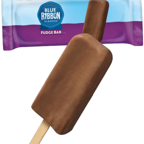 Fudge Bar 3oz Blue Ribbon Classics 3oz fudge bar with wrapper